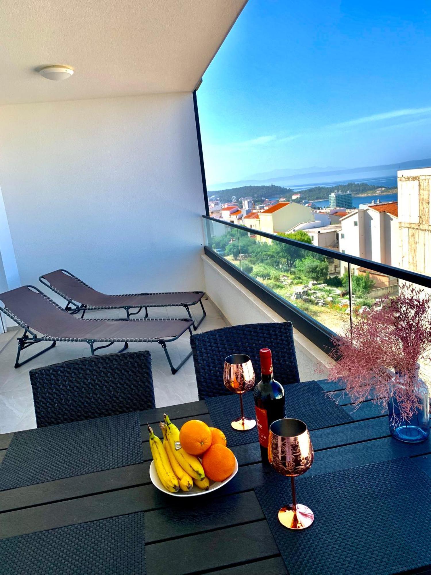 Apartment Dalmatino Makarska Bagian luar foto